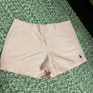 Pink Ralph Lauren polo shorts size 10. Cotton 100%